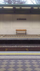 Vienne Décembre 2014 / Stadt, schönbrunn haltestelle