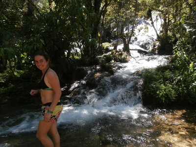 Voyage Partagé MEXIQUE GUATEMALA, la cascade de Tzajala