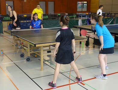 Regroupement féminin de TT - Chambéry - 1er mars 2015, DSC05185