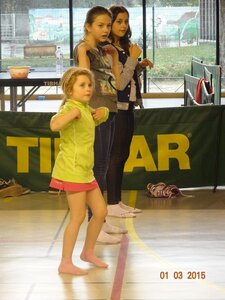 Regroupement féminin de TT - Chambéry - 1er mars 2015, DSC05242