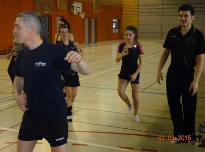 Regroupement féminin de TT - Chambéry - 1er mars 2015, DSC05250