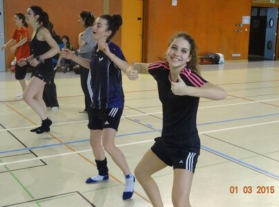 Regroupement féminin de TT - Chambéry - 1er mars 2015, DSC05255