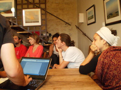 Rencontre du Réseau Régional des Cafés Associatifs PACA - 8, PB020409