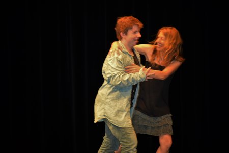 Théâtre 2015 - La Compagnie Les Yeux d'Encre - «En bas de chez toi. », DSC_0034  2 