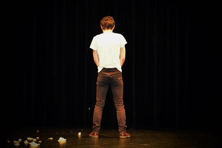 Théâtre 2015 - La Compagnie Les Yeux d'Encre - «En bas de chez toi. », DSC_0126  2 