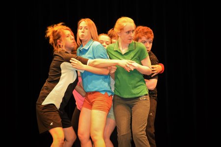 Théâtre 2015 - La Compagnie Les Yeux d'Encre - «En bas de chez toi. », DSC_0137  2 