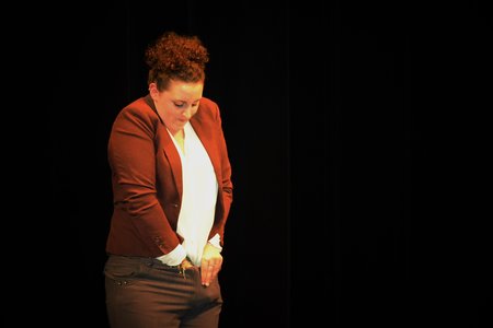 Théâtre 2015 - La Compagnie Les Yeux d'Encre - «En bas de chez toi. », DSC_0234