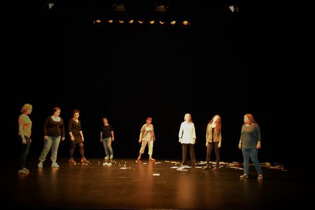Théâtre 2015 - La Compagnie Les Yeux d'Encre - «En bas de chez toi. », DSC_0304