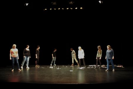 Théâtre 2015 - La Compagnie Les Yeux d'Encre - «En bas de chez toi. », DSC_0309