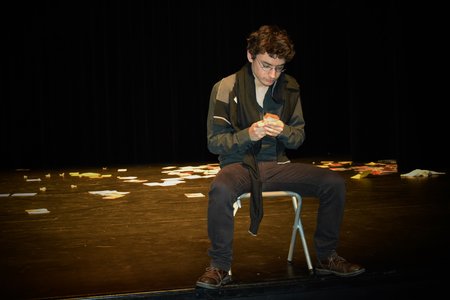 Théâtre 2015 - La Compagnie Les Yeux d'Encre - «En bas de chez toi. », DSC_0429