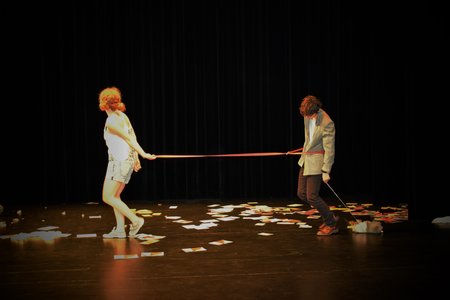 Théâtre 2015 - La Compagnie Les Yeux d'Encre - «En bas de chez toi. », DSC_0498