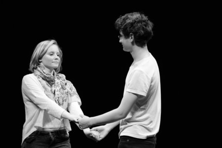 Théâtre 2015 - La Compagnie Les Yeux d'Encre - «En bas de chez toi. », DSC_0512