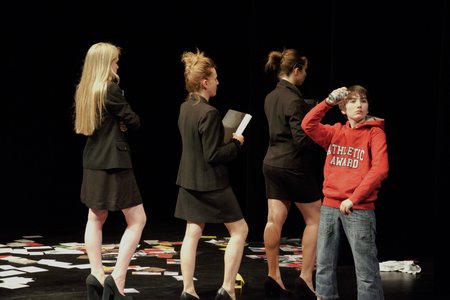 Théâtre 2015 - La Compagnie Les Yeux d'Encre - «En bas de chez toi. », DSC_0529