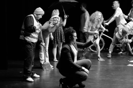 Théâtre 2015 - La Compagnie Les Yeux d'Encre - «En bas de chez toi. », DSC_0541