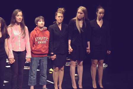 Théâtre 2015 - La Compagnie Les Yeux d'Encre - «En bas de chez toi. », DSC_0560