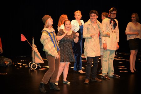 Théâtre 2015 - La Compagnie Les Yeux d'Encre - «En bas de chez toi. », DSC_0586