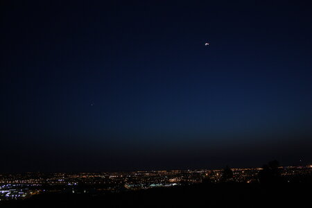 conjonction venus jupiter pech david, IMG_6628