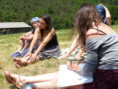 3ème weekend Oasis Provençale 5-6-7 juin 2015 à la Ferme du Pescher, P1040705