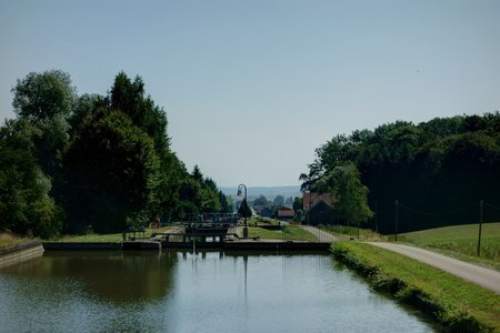 balade dans les vosges 2015, l’’échelle d’’écluse avant Danemarie