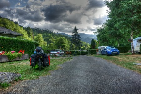 balade dans les vosges 2015, Camping de la mine d’’argent à Moosch