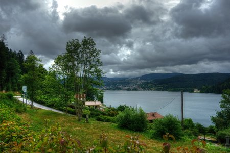 balade dans les vosges 2015, le lac de Gerardmer