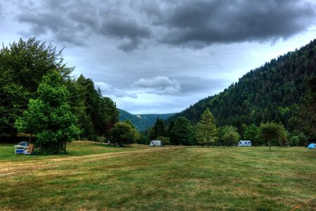 balade dans les vosges 2015, Camping de la Grange Mauslaine, trés bon acceuil :)