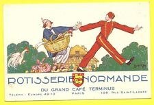 Cartes Postales avec les Léopards normands, K800_Carte Postale  - ROTISSERIE