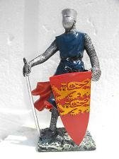 Histoire__les-léopards-normands--angevins--anglais , K800_FIGURINE RESINE