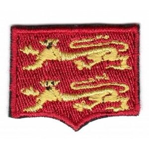 Les Léopards normands comme illustrations, K800_ecusson-drapeau-normand