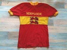 Les Léopards normands comme illustrations, K800_MAILLOT CYCLISTE  TRICOT ROCHER Nie