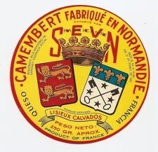 Tyrosemiophilie aux Léopards Normands, K800_camembert SEVN pour export Espagne
