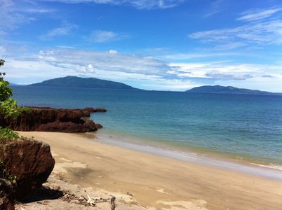 Ambatosambo le Gite du Cap'tin Dan, vu sur Nosy Konba
