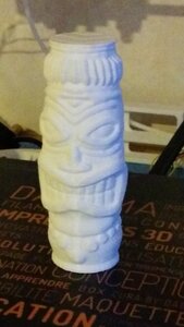 Mes impressions en 3D, Le Tiki de tous les kikis après nettoyage...