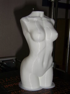 Mes impressions en 3D, La sculpture terminée...
