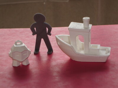 Mes impressions en 3D, L'expérience vient en expérimentant... ;-)