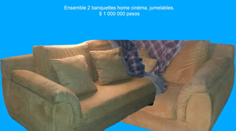 A vendre, Banquettes de Home cinéma 
