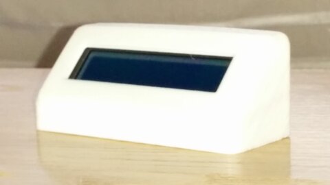 Mes impressions en 3D, Un boîtier pour l'écran de l'Arduino...