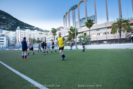 Carabiniers Football Club match 25 avril 2016, Match 25avril16 2à1-6