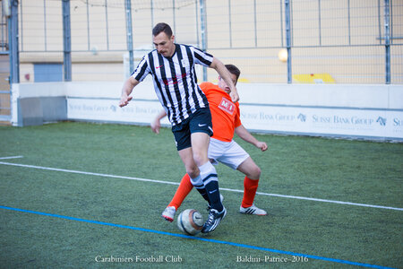 Carabiniers Football Club match 25 avril 2016, Match 25avril16 2à1-14