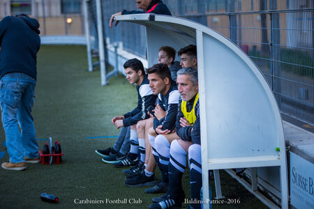 Carabiniers Football Club match 25 avril 2016, Match 25avril16 2à1-16