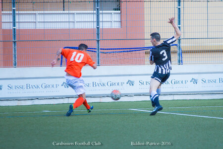 Carabiniers Football Club match 25 avril 2016, Match 25avril16 2à1-22