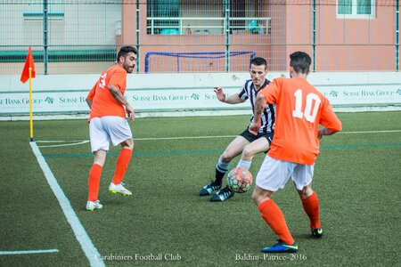 Carabiniers Football Club match 25 avril 2016, Match 25avril16 2à1-31