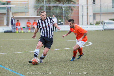 Carabiniers Football Club match 25 avril 2016, Match 25avril16 2à1-35