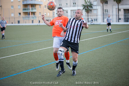 Carabiniers Football Club match 25 avril 2016, Match 25avril16 2à1-37