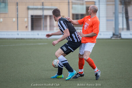 Carabiniers Football Club match 25 avril 2016, Match 25avril16 2à1-38