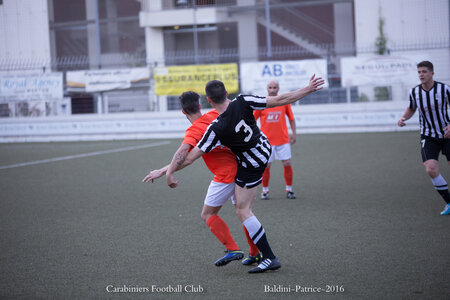 Carabiniers Football Club match 25 avril 2016, Match 25avril16 2à1-44
