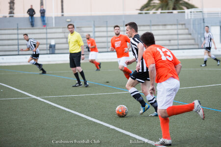Carabiniers Football Club match 25 avril 2016, Match 25avril16 2à1-53