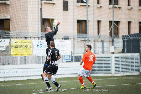 Carabiniers Football Club match 25 avril 2016, Match 25avril16 2à1-62