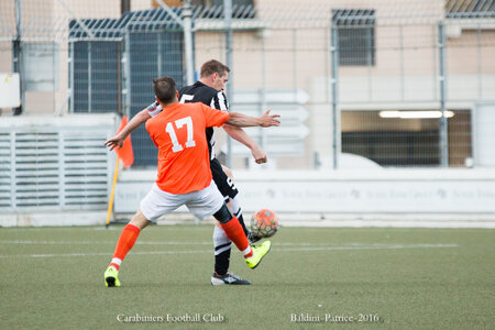 Carabiniers Football Club match 25 avril 2016, Match 25avril16 2à1-64