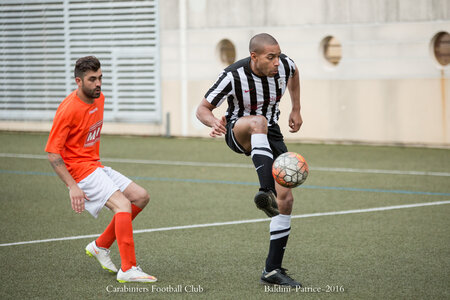 Carabiniers Football Club match 25 avril 2016, Match 25avril16 2à1-65
